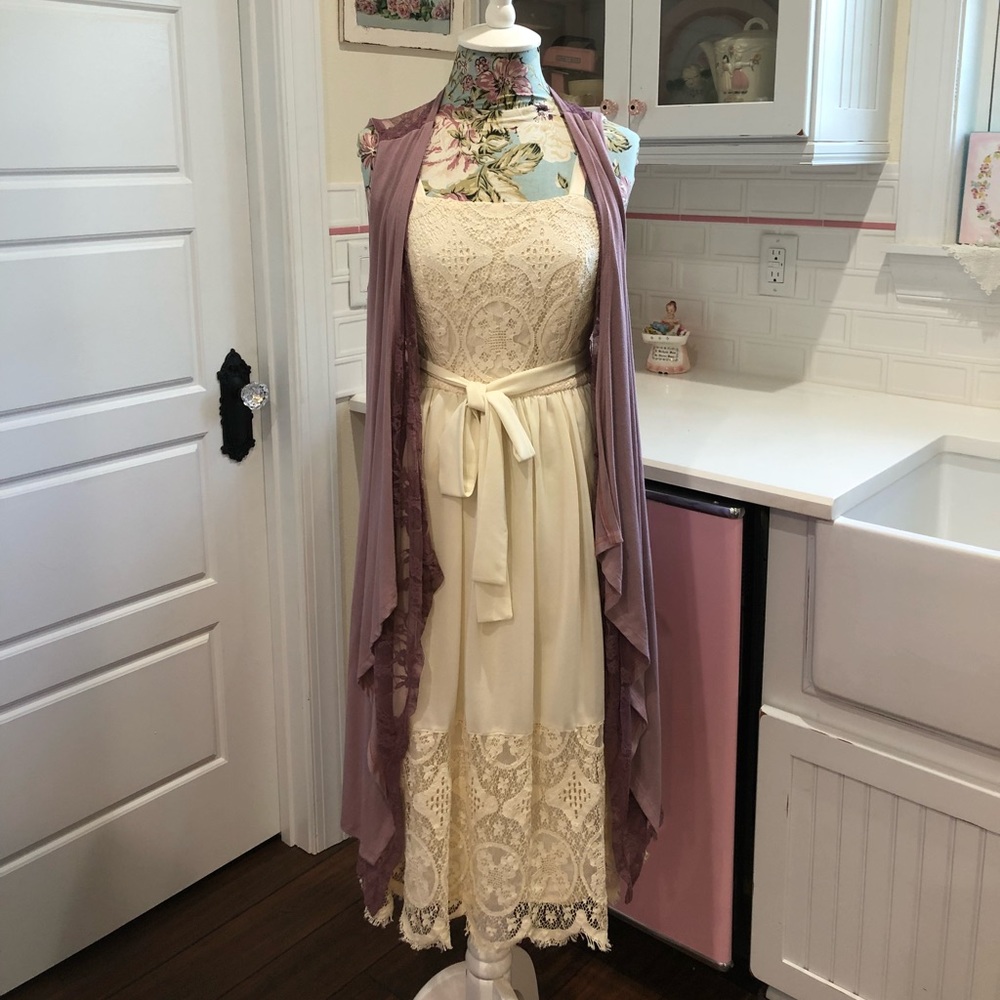 Dusty Lavender Kimono